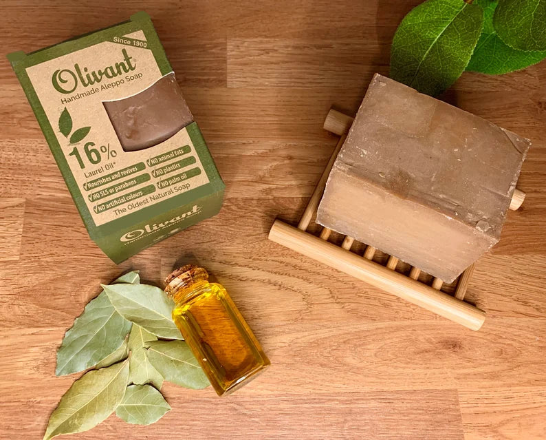OLIVANT HANDMADE ALEPPO SOAP 100% OLIVE OIL PURE NATURAL & VEGAN