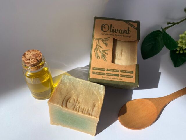 OLIVANT HANDMADE ALEPPO SOAP 100% OLIVE OIL PURE NATURAL & VEGAN