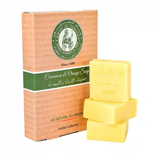 Lemon & Cinnamon Herbal Soap (6 Pack)