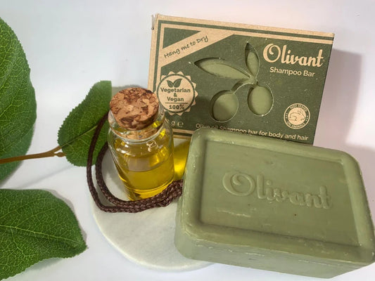 OLIVANT SHAMPOO BAR 100% PURE NATRUL & VEGAN OLIVE OIL