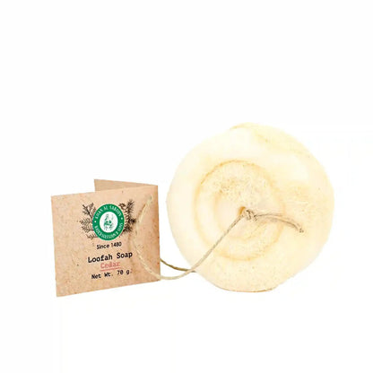 Cedar Herbal Soap with Loofah