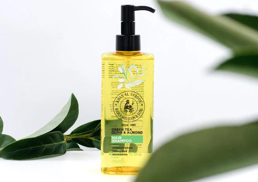 Hair Nourishment Shampoo (Green Tea, Olive and Almond)-250ML